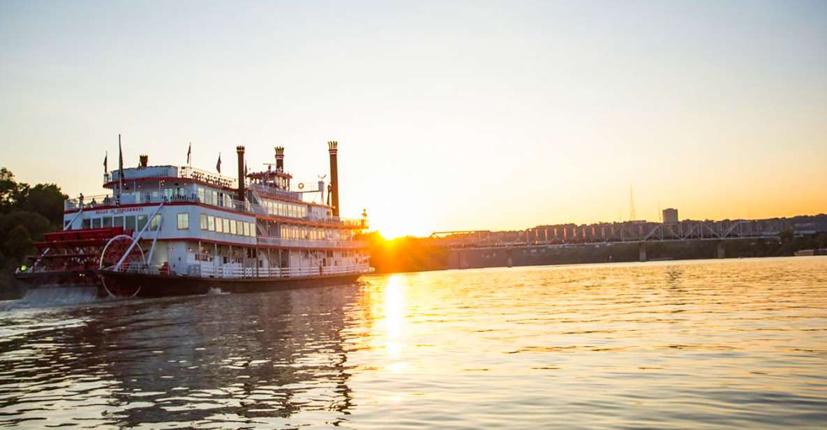 Cincinnati: Riverboat Cruise with Lunch and Entertainment - The 3-Course Lunch and Drinks: What You Can Expect to Eat