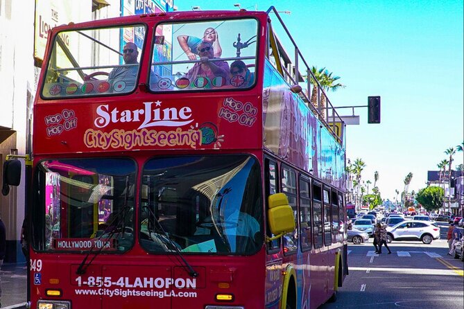 City Sightseeing Hop-On Hop-Off Bus Tour with Audio Guide - Beverly Hills to the Grove, Melrose, and Paramount Studios