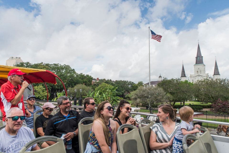 City Sightseeing New Orleans HOHO Bus Tour & Bookable Extras - Key points that make this HOHO tour work in New Orleans