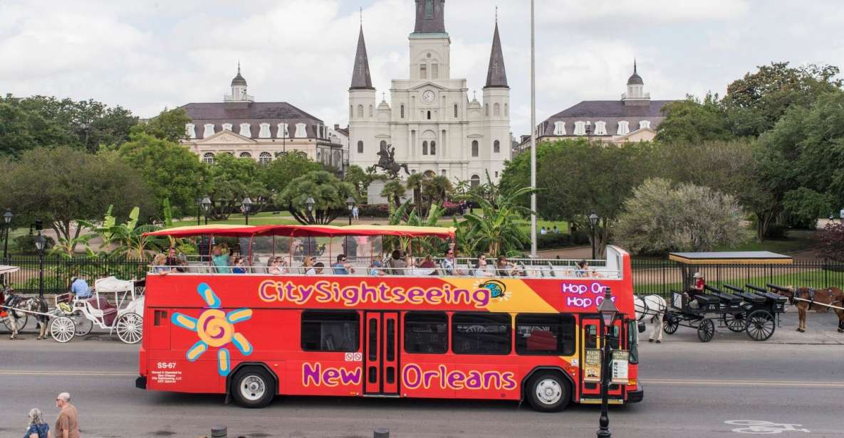 City Sightseeing New Orleans HOHO Bus Tour & Bookable Extras - Cost and value: what $51 buys you with a 1-, 2-, or 3-day pass