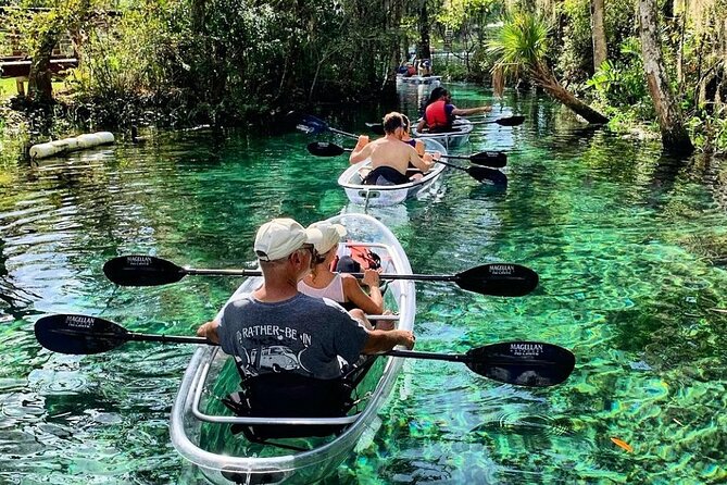 Crystal River Three Sisters Springs and Manatee Clear Kayak Tours - Key Points Before You Go
