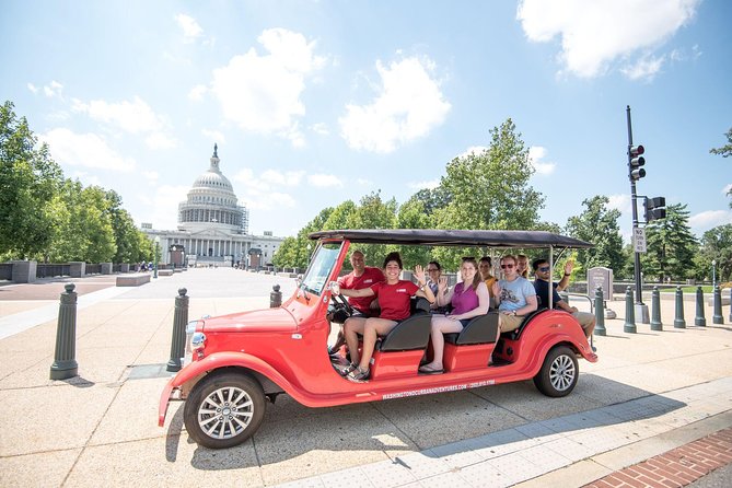 DC Monuments and Capitol Hill Tour by Electric Cart - What you’ll actually see: a guided loop from law enforcement memorial to Capitol Hill