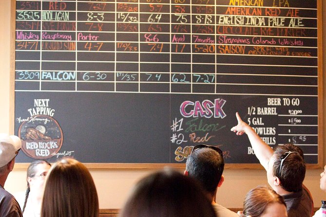 Denver Craft Beer Tour in Lower Downtown - Stop 1: Rock Bottom Brewery and a Brewmaster tapping Colorado styles