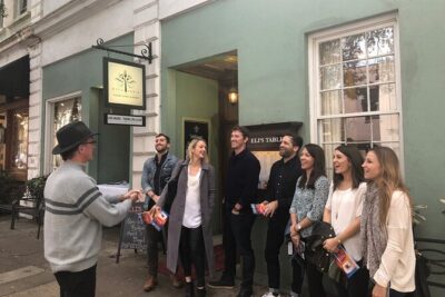 Downtown Charleston Food Tour - Start point on E Bay St: getting oriented fast