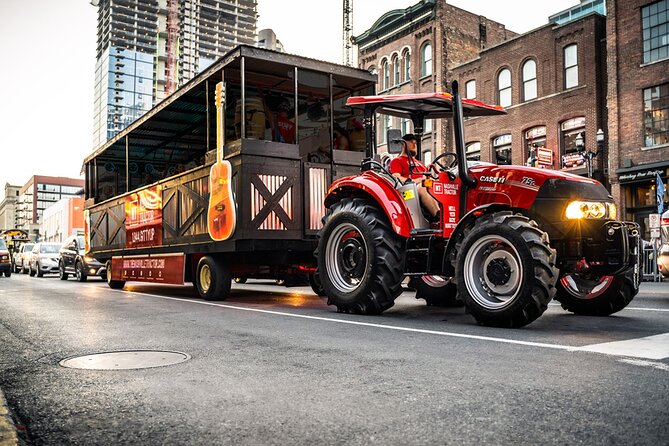 Downtown Nashville Public Party Tractor 21+ Only - The Party Tractor Setup: LED Dance Floor, DJ Energy, and Two Ways to Ride