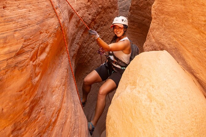 East Zion 4 Hour Slot Canyon Canyoneering UTV Tour - Rappels in 6–7 places: why the coaching matters