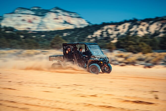 East Zion Crimson Canyon Hike & UTV Adventure - The UTV Ride: Bumpy, Fun, and Built for the Terrain