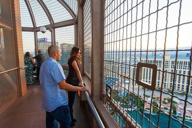 Eiffel Tower Viewing Deck Admission Ticket at Paris Las Vegas - Stop 3: Le Boulevard area and the 360-degree payoff
