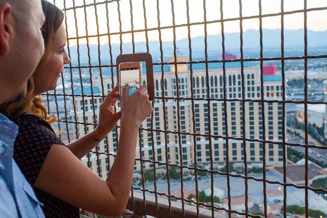 Eiffel Tower Viewing Deck Admission Ticket at Paris Las Vegas - Food and photos: Eiffel Tower Restaurant and Kodak Total Snap Shot