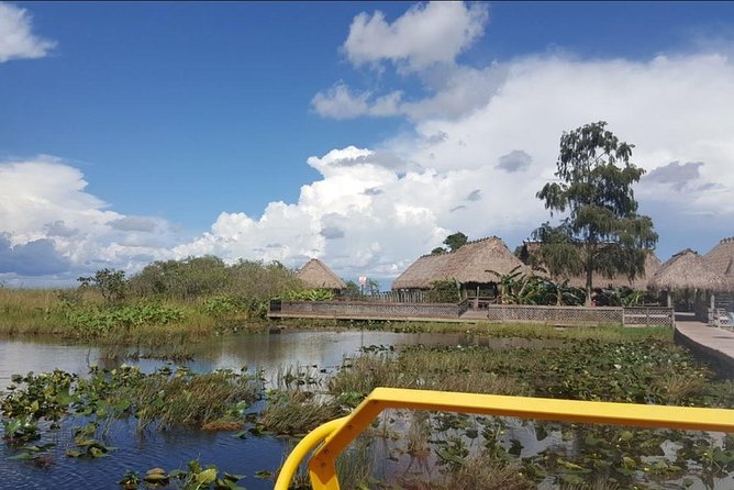 Everglades National Park Biologist Led Adventure: Cruise, Hike + Airboat - Miccosukee Airboat and Village Time: History You Can Actually Get To