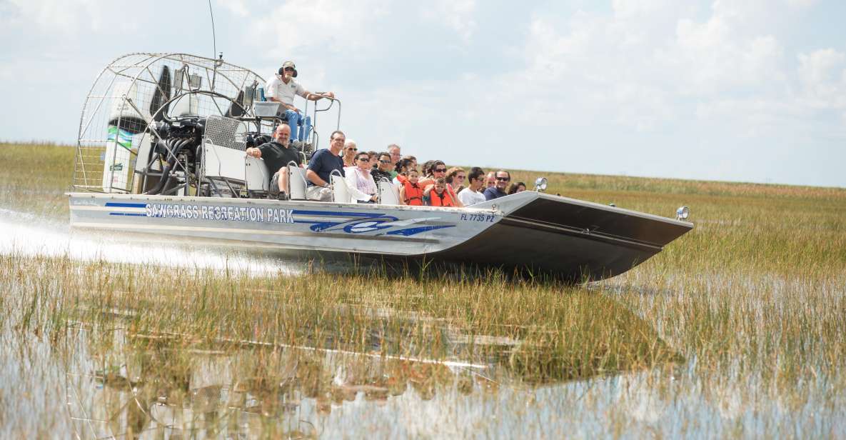 Everglades: Sawgrass Park Day Time Airboat Tour & Exhibits - Key things to notice before you go