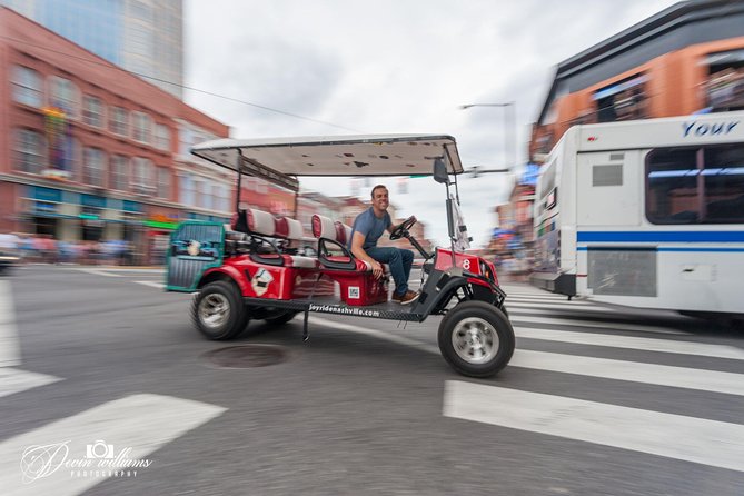 Explore the City of Nashville Sightseeing Tour by Golf Cart - Why a Nashville golf cart beats a big bus loop