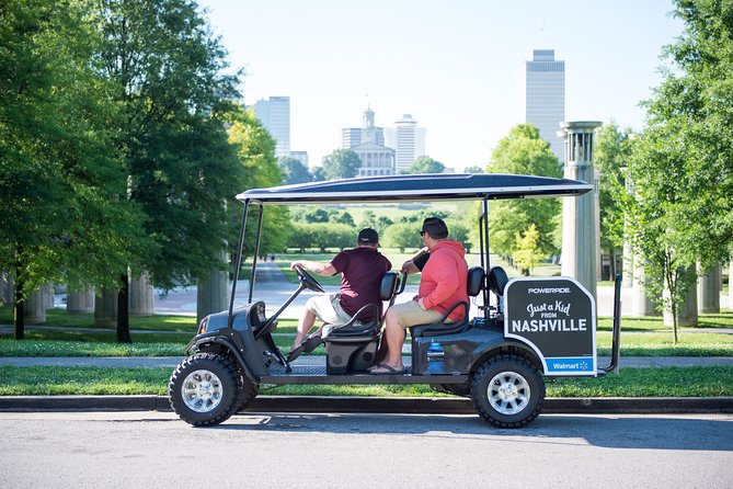 Explore the City of Nashville Sightseeing Tour by Golf Cart - Seeing downtown: orientation without getting trapped
