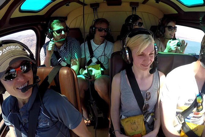 Extended Grand Canyon West Rim Air-Only Helicopter Tour - The Return Flight Over the Illuminated Las Vegas Strip