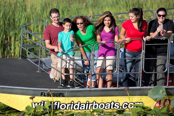 Florida Everglades Airboat Tour and Wild Florida Admission with Optional Lunch - Comfort Tips: Dress for Wind, Not Just Temperature