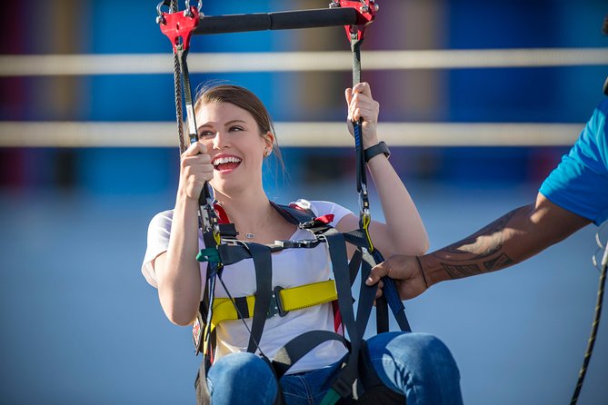 Fly LINQ Zipline at The LINQ Promenade in Las Vegas - Stop 2: The LINQ Promenade After the Flight