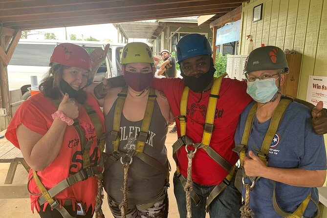 Fontanel Zipline Forest Adventure at Nashville North - Flying the treetops: distance, cable length, and how many lines