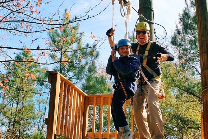 Fontanel Zipline Forest Adventure at Nashville North - Duration and what a 1 hour 30 minutes day really feels like
