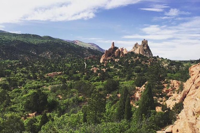 Foothills, History, and Garden of the Gods Jeep Tour - Helen Hunt Falls and Manitou Springs: a water stop with Colorado flavor