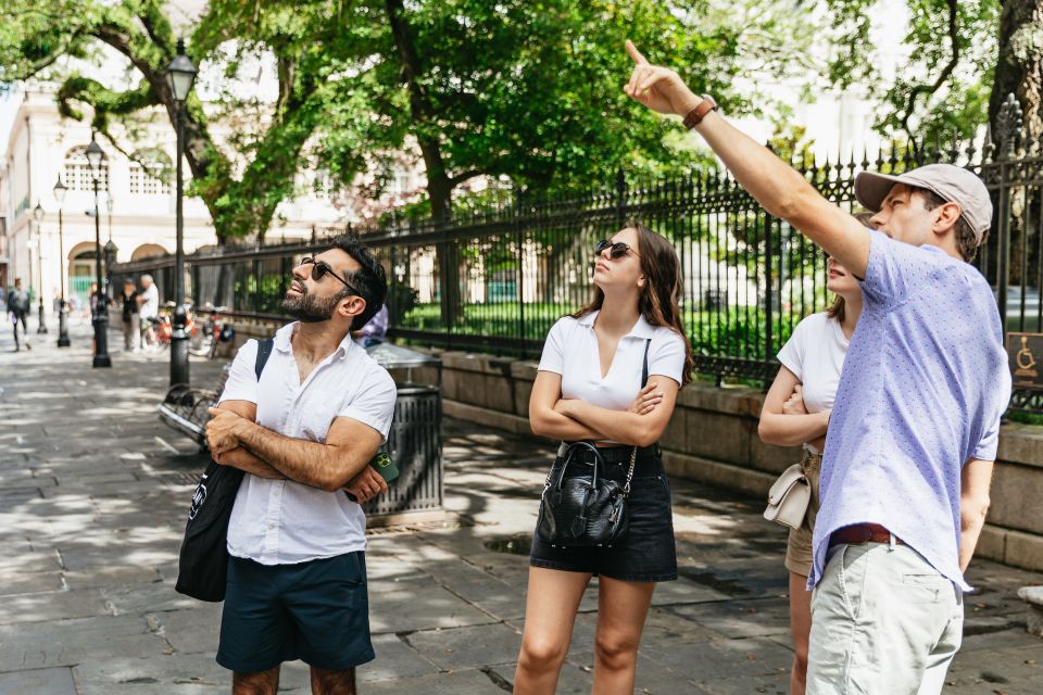 French Quarter Walking and Storytelling Tour - Pace, comfort, and what to bring for uneven sidewalks