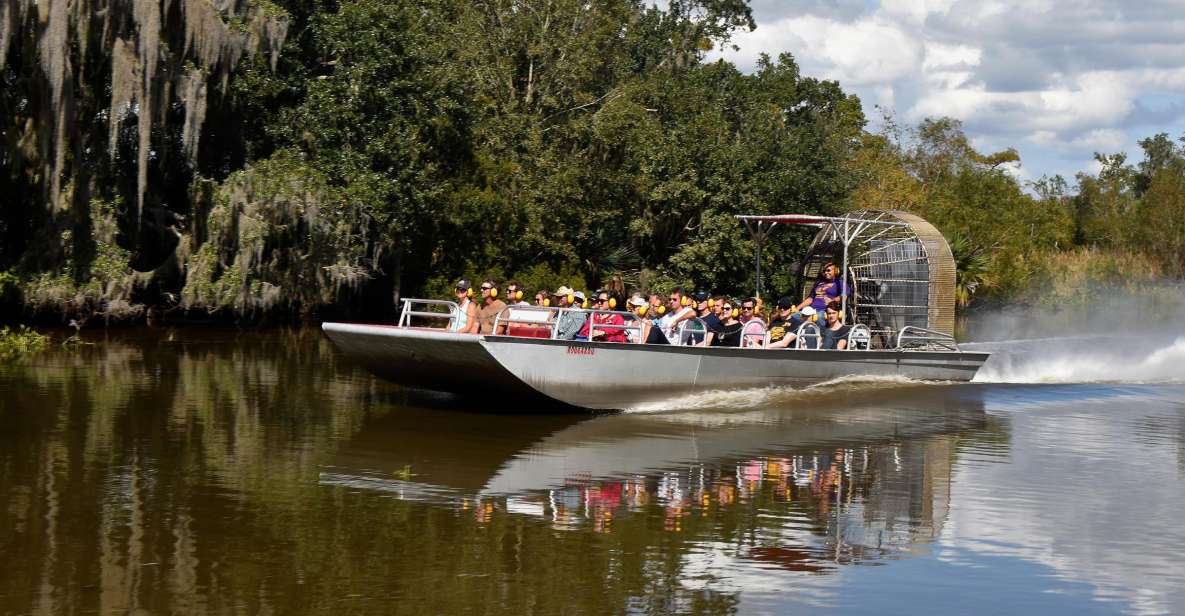 From Lafitte: Swamp Tours South of New Orleans by Airboat - Inside the 105 minutes: speed, canal turns, and what you’ll notice on the ride