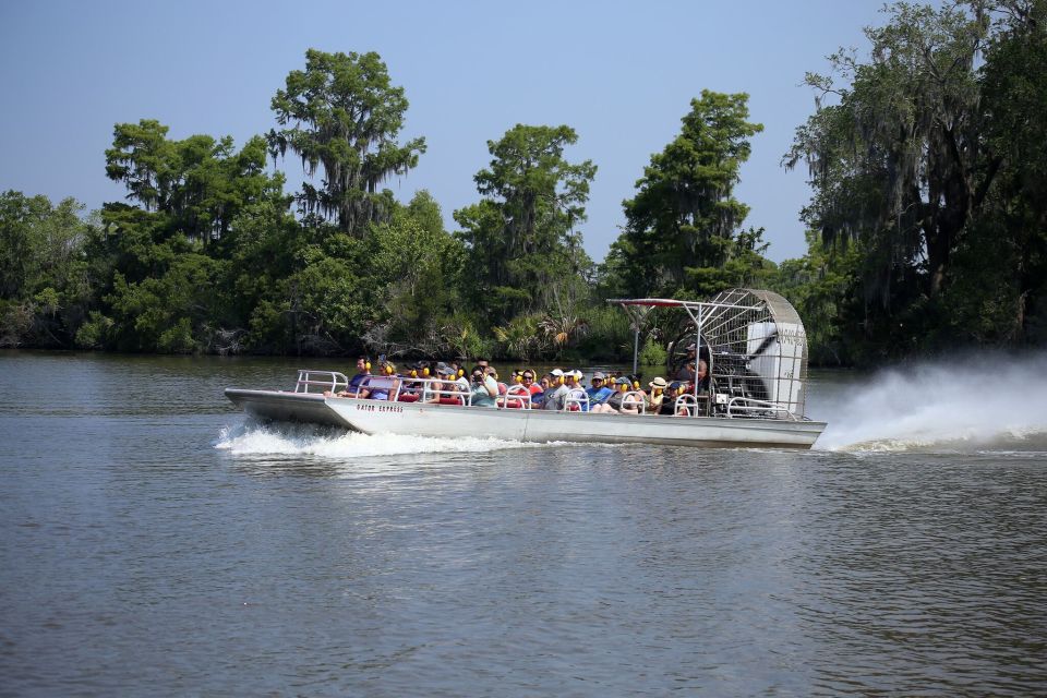 From Lafitte: Swamp Tours South of New Orleans by Airboat - Choosing a small boat: when “up to 10 passengers” is worth it