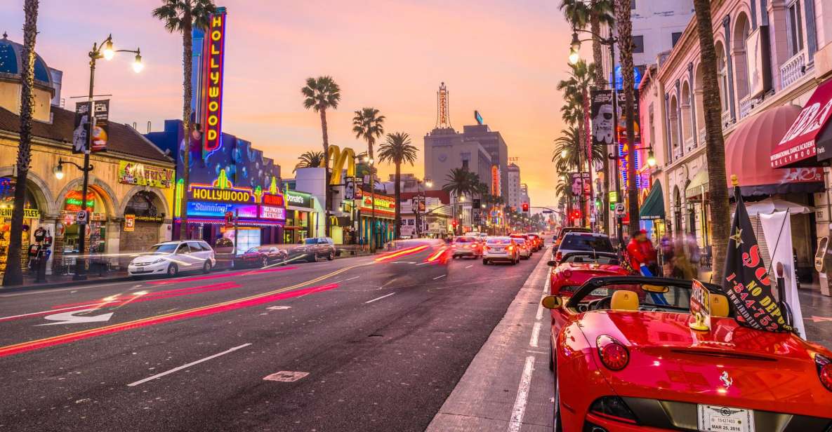 From Las Vegas: VIP Los Angeles/Hollywood Day Trip - Santa Monica Pier: Route 66 Sign, Shops, and That Pacific-to-Toes Moment
