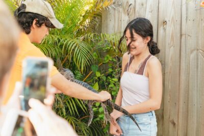 From Miami: Everglades Airboat, Wildlife Show & Bus Transfer - Everglades Holiday Park: priority entry and the group photo moment