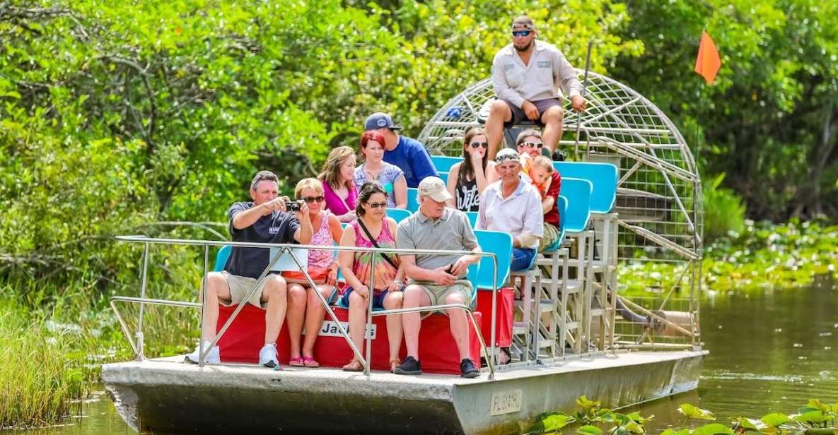 From Miami: Everglades Wildlife Show, Airboat & Bus Transfer - Biscayne Bay cruise: celebrity island views without the hype tax