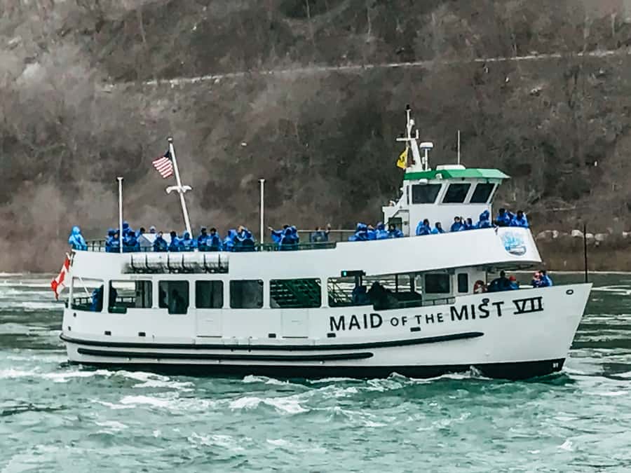 From NYC: 1-Day Niagara Falls Tour - Goat Island: where the walking turns into real perspective