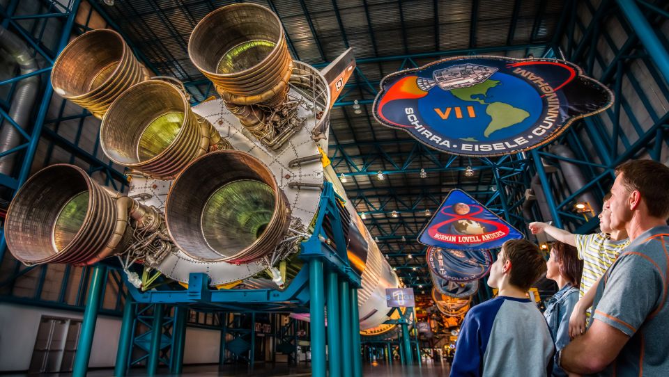 From Orlando: Kennedy Space Center Trip with Transport - Once You’re Inside: IMAX and the Shuttle Launch Experience Simulator