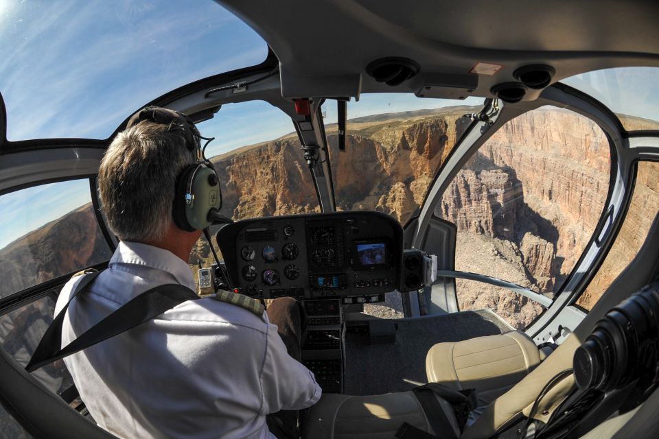 From South Rim: Grand Canyon Spirit Helicopter Tour - Kaibab National Forest to the Rim Drop: First Canyon Shock