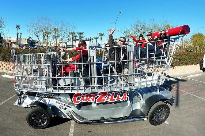 Giant Shopping Cart Limo Ride in Las Vegas - Why this giant shopping cart is such a smart Vegas move
