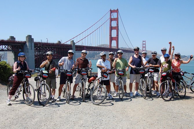 Golden Gate Bridge Guided Bicycle or E-Bike Tour from San Francisco to Sausalito - From Fisherman’s Wharf to Palace of Fine Arts and Crissy Field