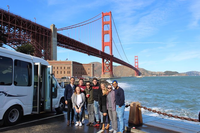 Golden Gate Bridge Muir Woods Sausalito with Optional Alcatraz - Pacific Heights and the celebrity-view route: the city looks different from here