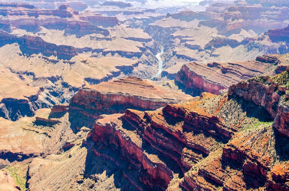 Grand Canyon Village: Helicopter Tour & Hummer Tour Options - Itinerary flow: from check-in to South Rim viewing stops