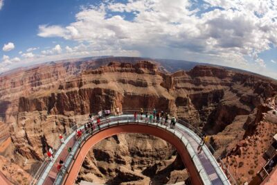 Grand Canyon West, Hoover Dam Stop and Optional Lunch and Skywalk - Skip the Lines at Grand Canyon West with Onboard Ticket Scanning
