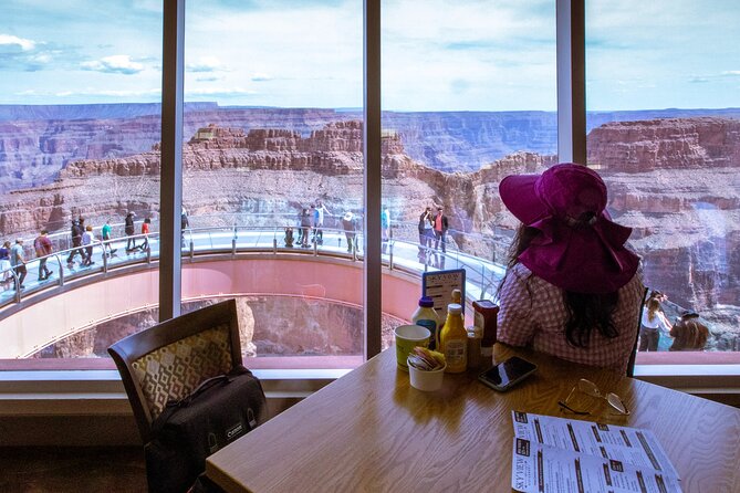 Grand Canyon West & Hoover Dam Tour With Breakfast At IHOP - Guano Point: a calmer second look with canyon-edge walking