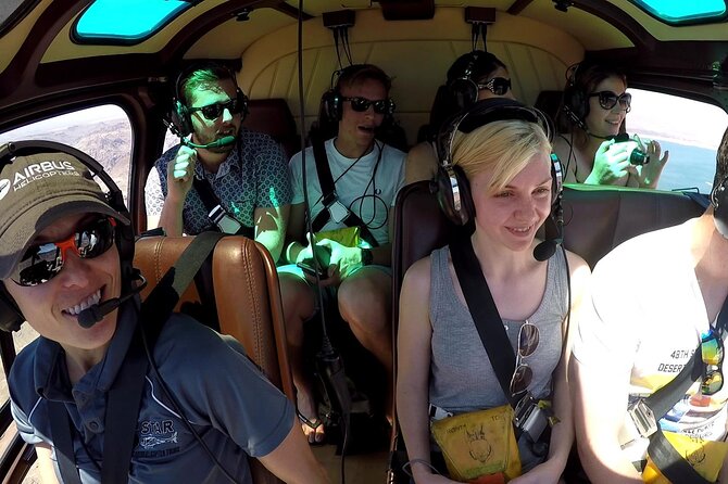 Grand Canyon West Rim Luxury Helicopter Tour from Las Vegas - The aerial route before you even reach the canyon