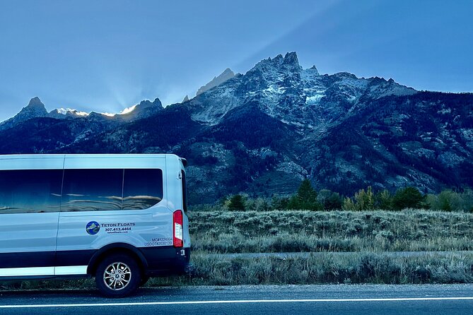Grand Teton Half Day Tour - The route: from the Gros Ventre River to Mormon Row and back again