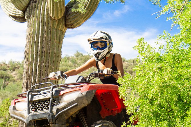 Guided Arizona Desert Tour by ATV - Centipede Tour - Crossing the Agua Fria River Valley: why the guide makes it worth it