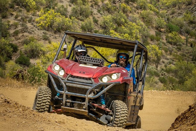 Guided Arizona Desert Tour by UTV - Centipede Tour - Agua Fria River crossing: the moment you’ll remember
