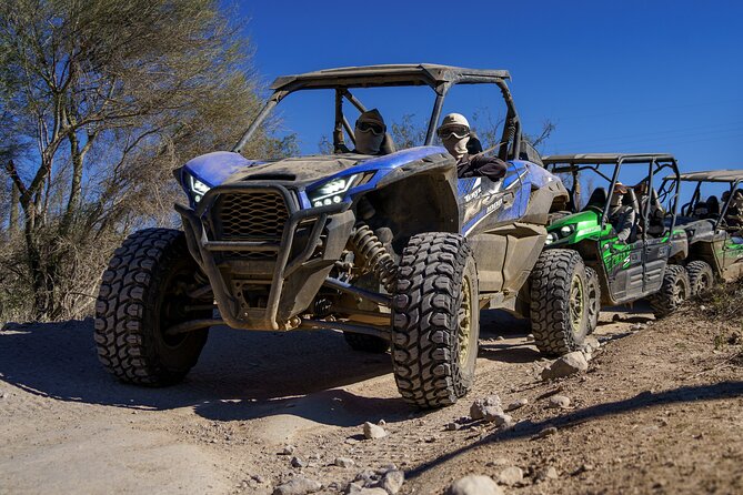 Guided Arizona Desert Tour by UTV - Centipede Tour - Safety training, then helmets and goggles: the gear piece that changes everything