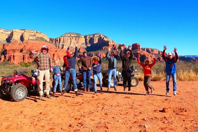 Guided ATV Tour of Western Sedona - Safety briefing and getting comfortable on the ATV