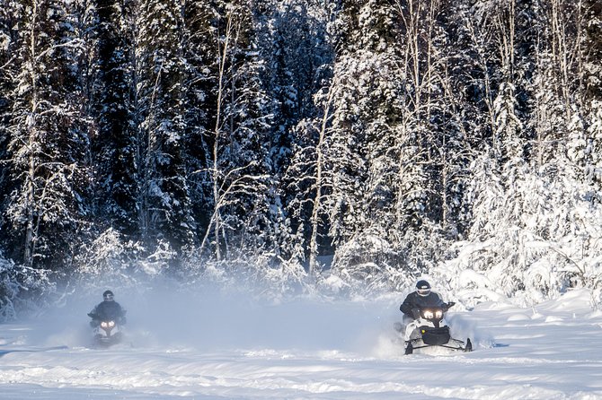 Guided Fairbanks Snowmobile Tour - Where your snowmobile adventure begins near the North Pole
