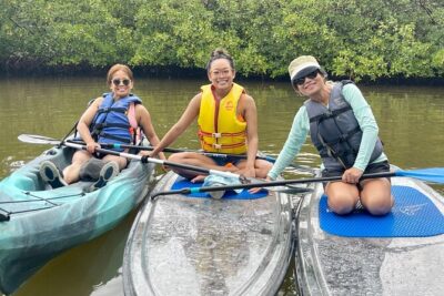 Guided Island EcoTour: CLEAR/Standard Kayak, SUP - Bonita Springs - The 2.5-hour flow: launch, guided paddling, beach shelling, and back