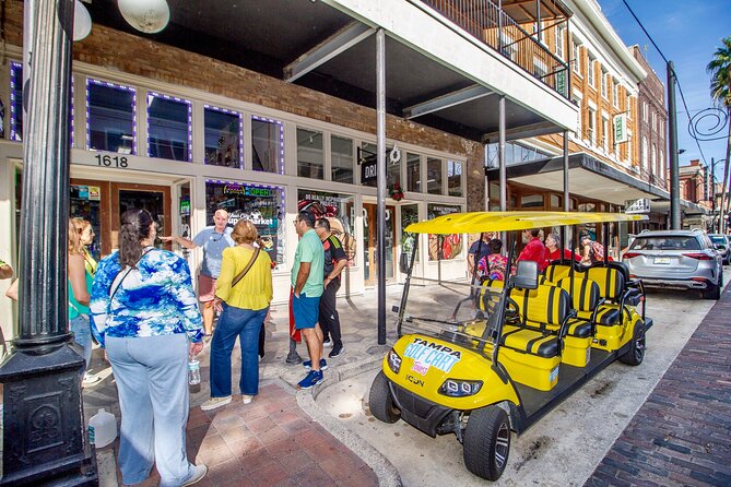 Guided Tampa Sightseeing Tour in a Deluxe Street Legal Golf Cart - Ybor City on Wheels: Murals, Music Energy, and Cuban-leaning Flavor