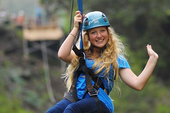 Haleakala 6 Line Zipline Adventure - The “easy walking” part that still counts