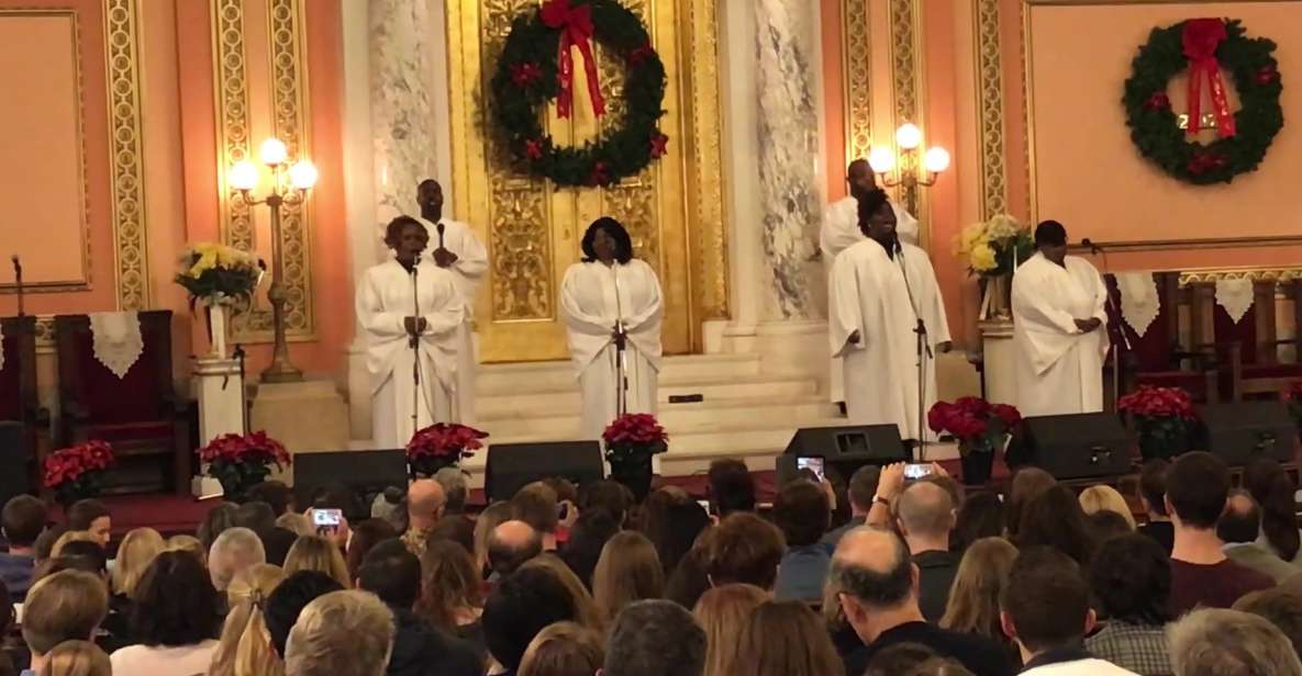 Harlem Gospel Holiday Celebration Concert - Temple Israel and Mount Morris Park: the morning stops that add context