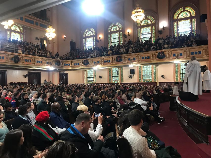 Harlem Gospel Holiday Celebration Concert - Getting started at Mt. Olivet Baptist Church (Lenox Avenue check-in)